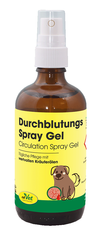 Durchblutungs, Spray, Gel, Katzenhund, Kräuteröl