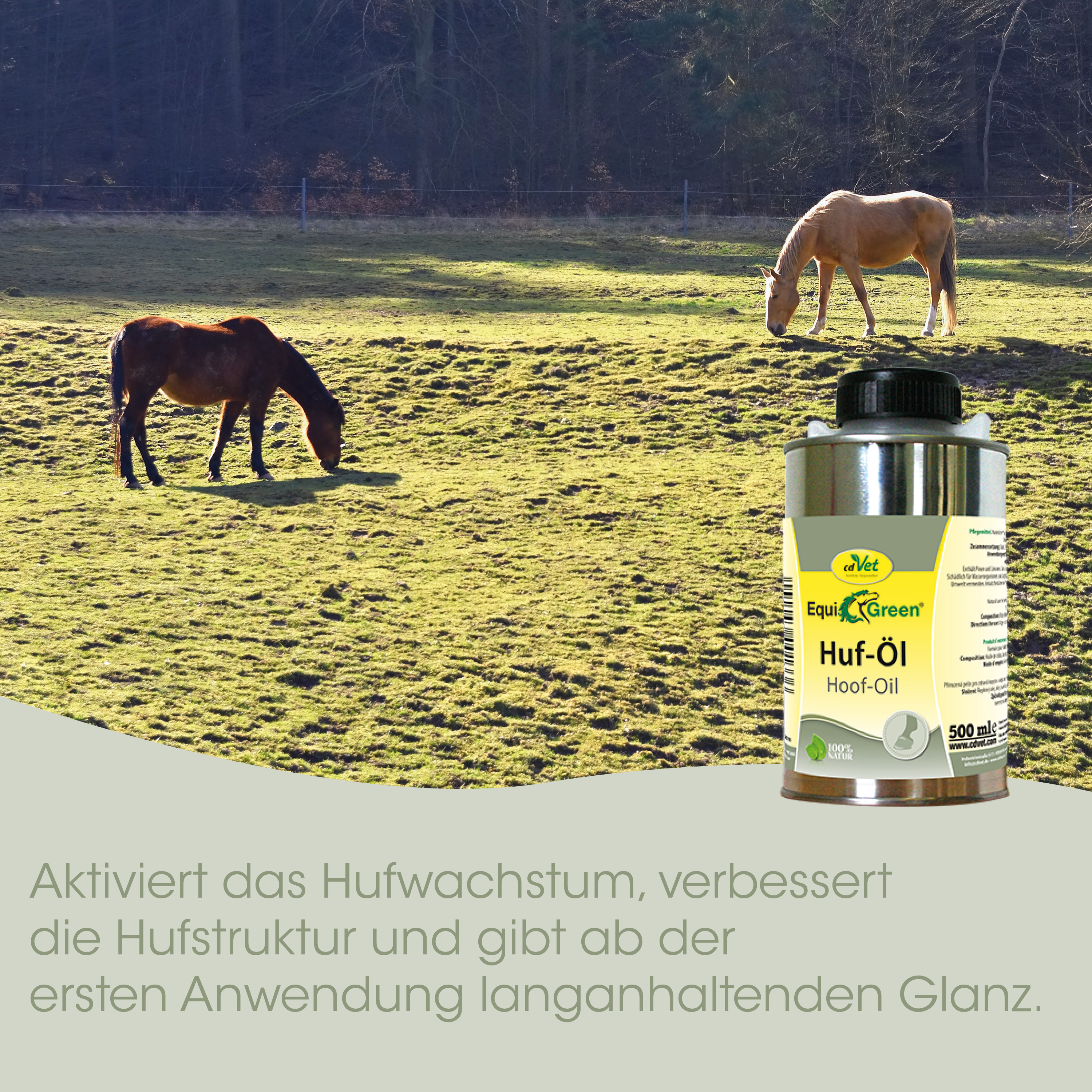 EquiGreen Huile pour Sabots 500 ml
