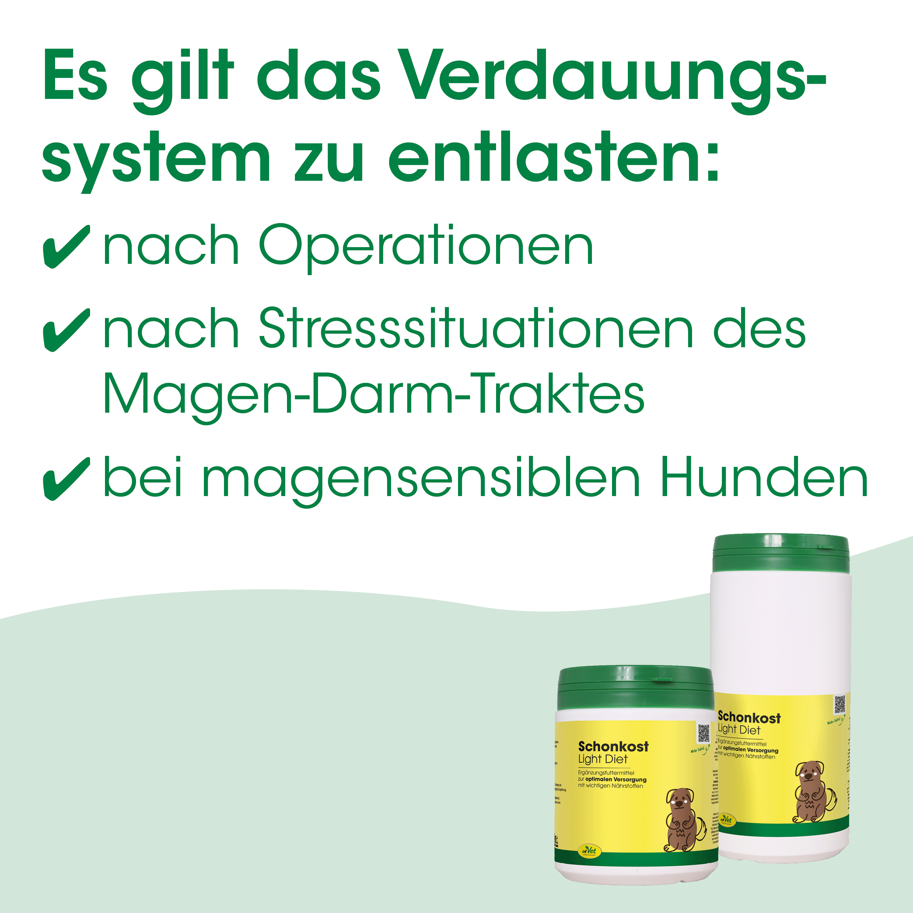 Hundefutter, Tiernahrung, Schonkost, Ergänzungsmittel, Diätfutter