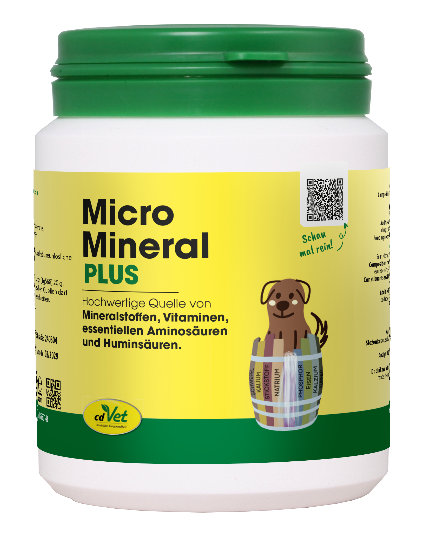 MicroMineral plus Chien & Chat 150 g