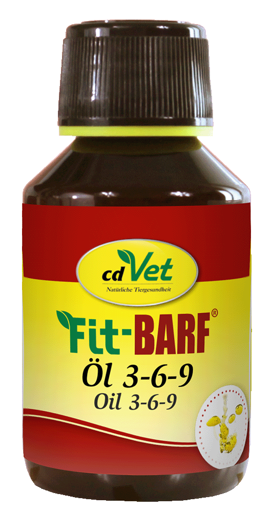 Futteröl, Tiernahrung, Öl 3-6-9, Futtermittel, CDVet