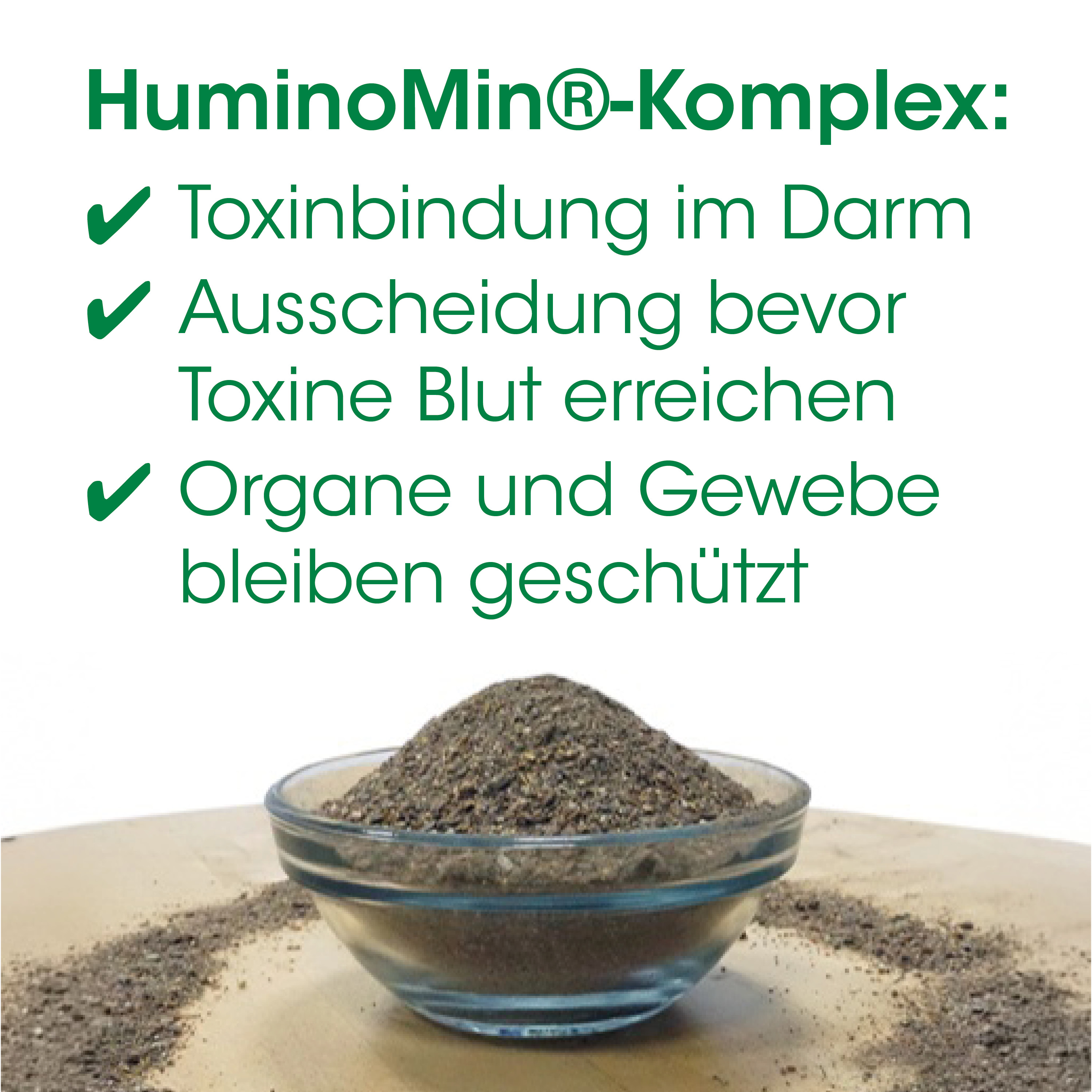 darmanreinigung, toxinfrei, pulver, glaskeramikschale, schwarzgrau