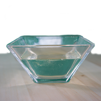 glas/bowl, quadratischer teller, klarglas, wohnaccessoire, küchenware