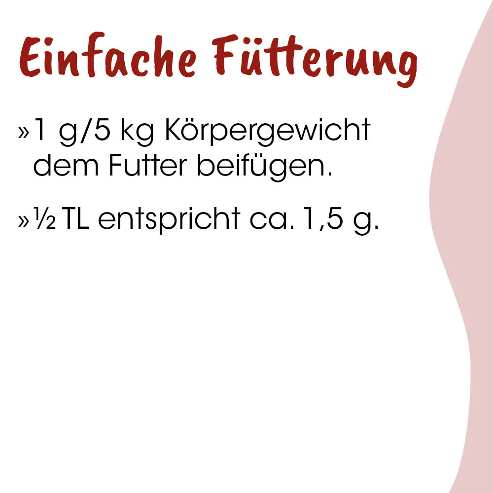 Futter, Kleines Futter, Tierfutter, Mengenangabe, Futtermittel