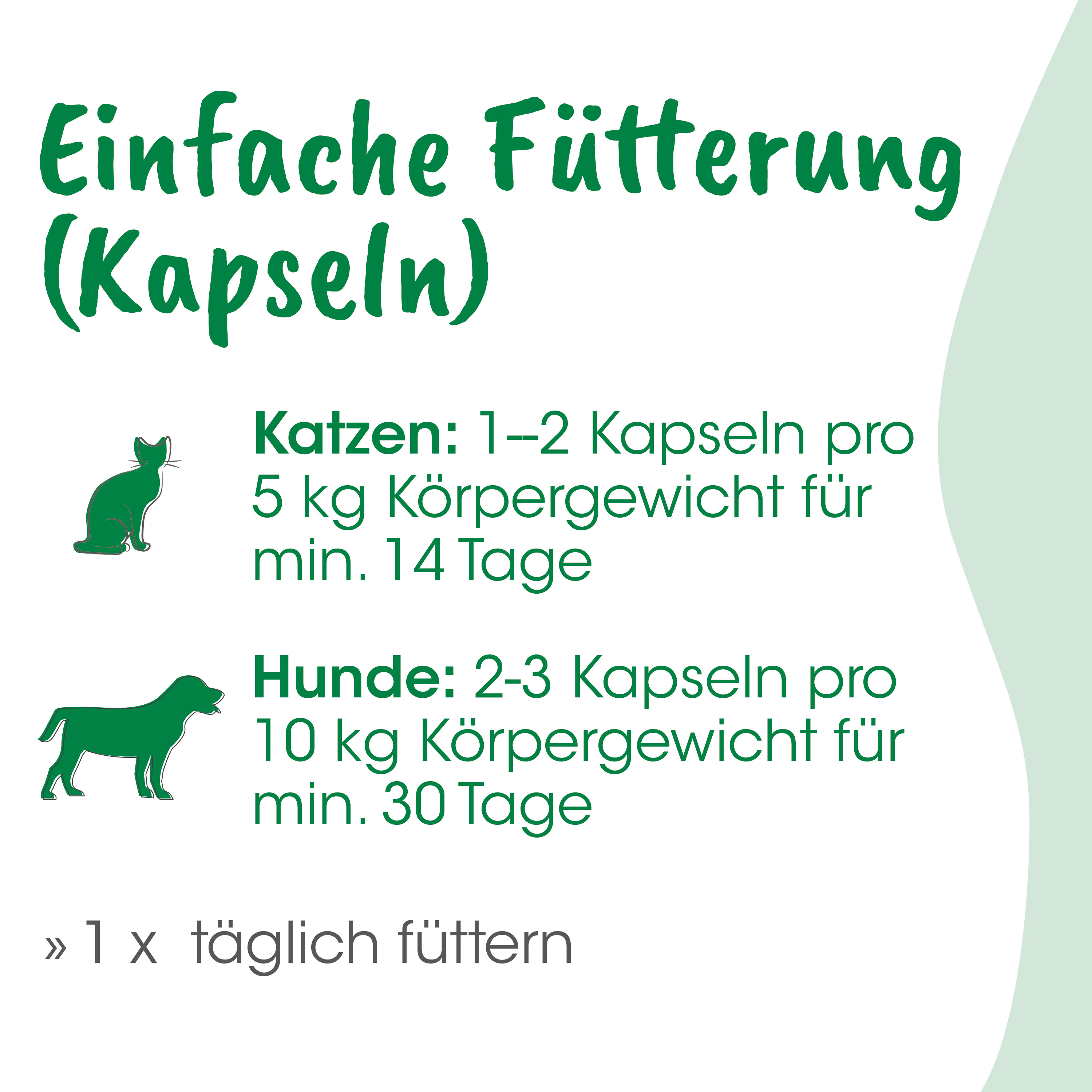 Katzenfutter, Kapseln, Tiernahrung, Katzen, Futterportionen