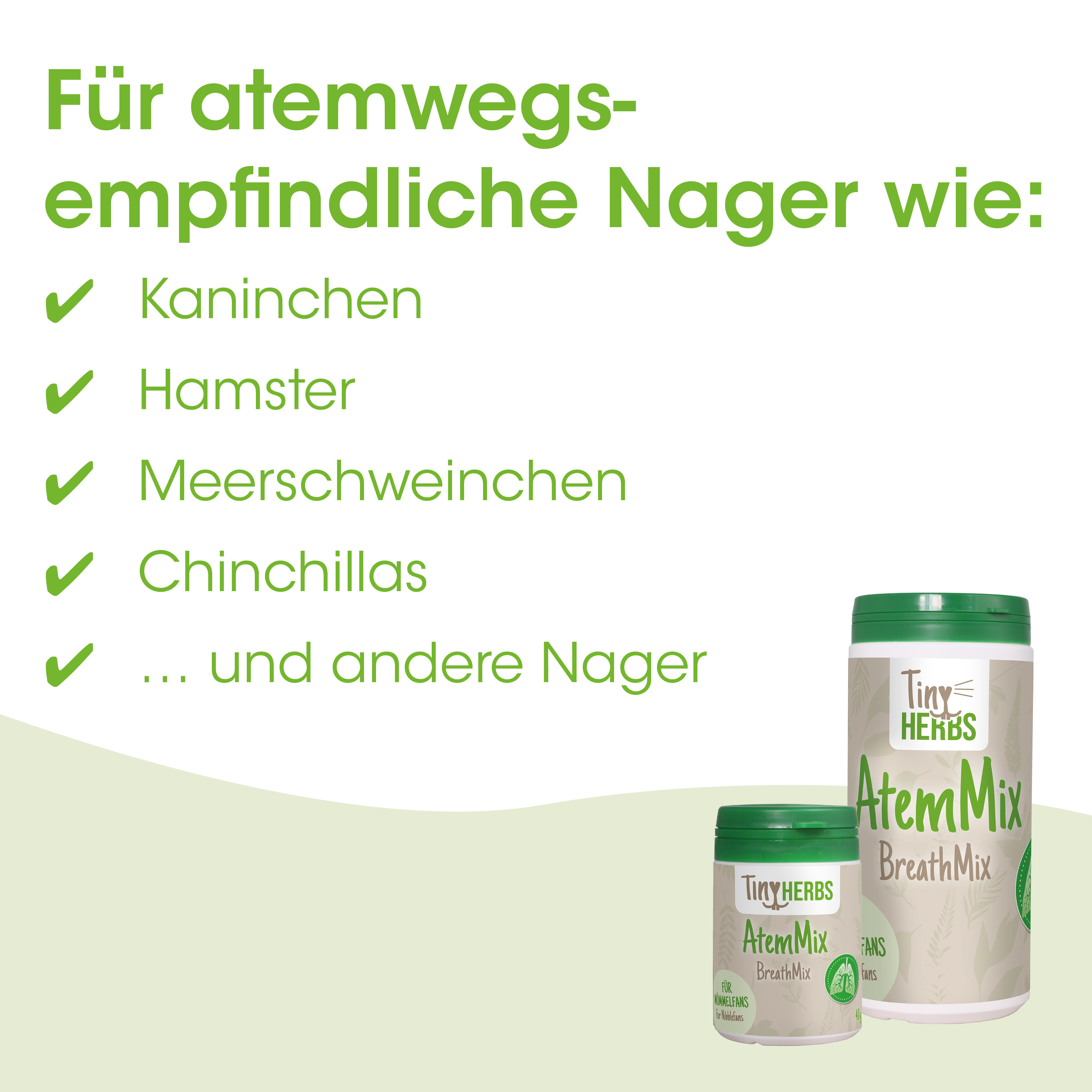 Atemtee, Atemmix, Nager, Mehlsystem?, Kräuter?