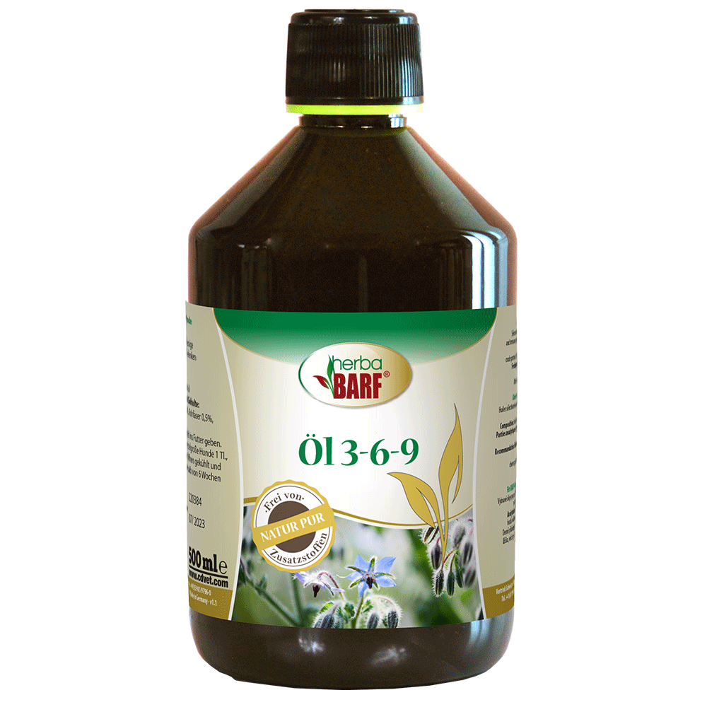 herbaBARF Huile 3-6-9 500 ml