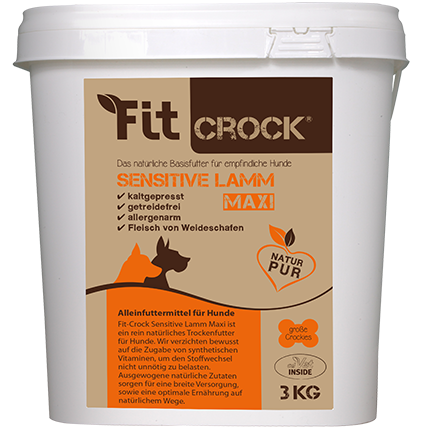 Fit-Crock Sensitive Agneau Maxi 3 kg