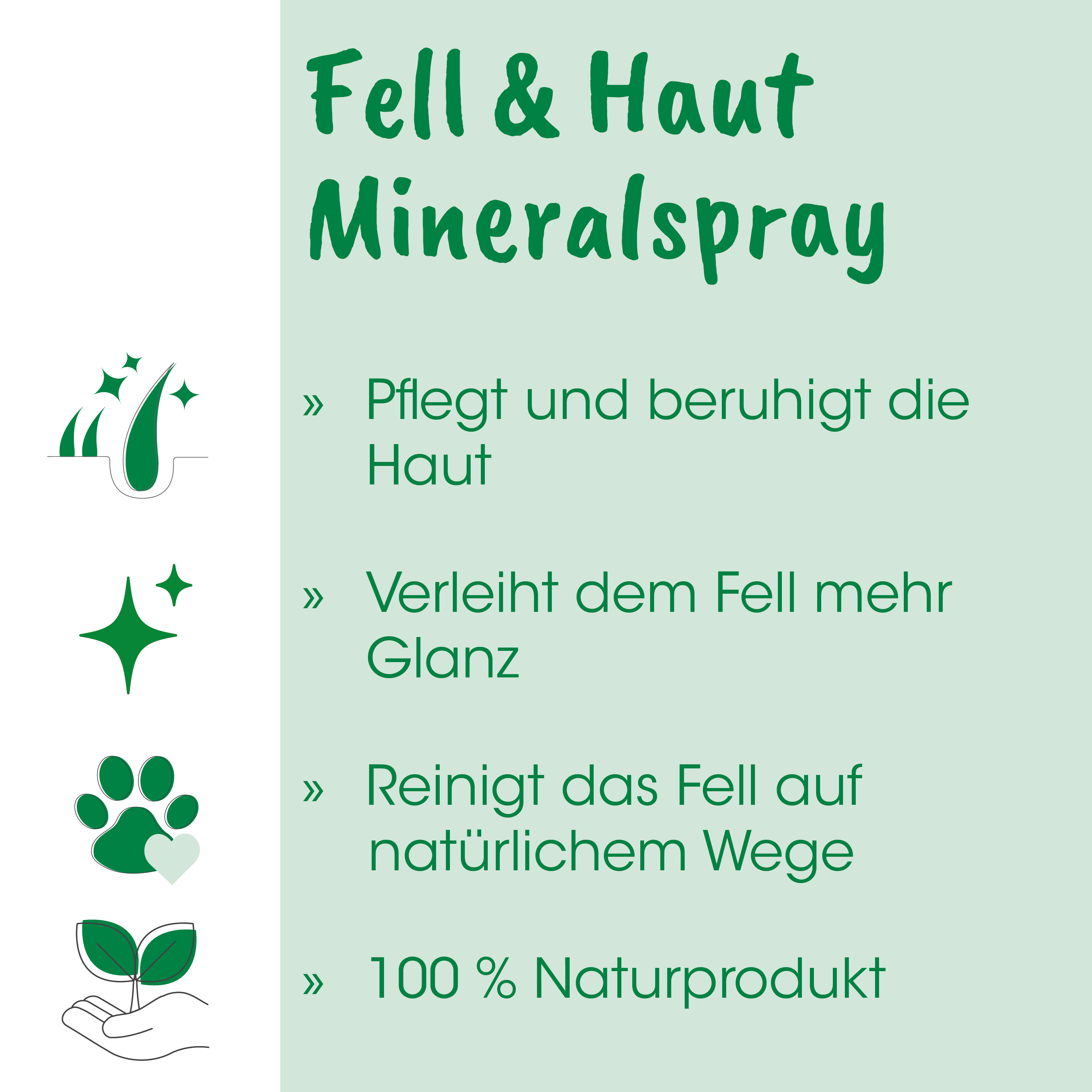 Mineralspray, Katzenfell, Pflege, natürlich, Glanz