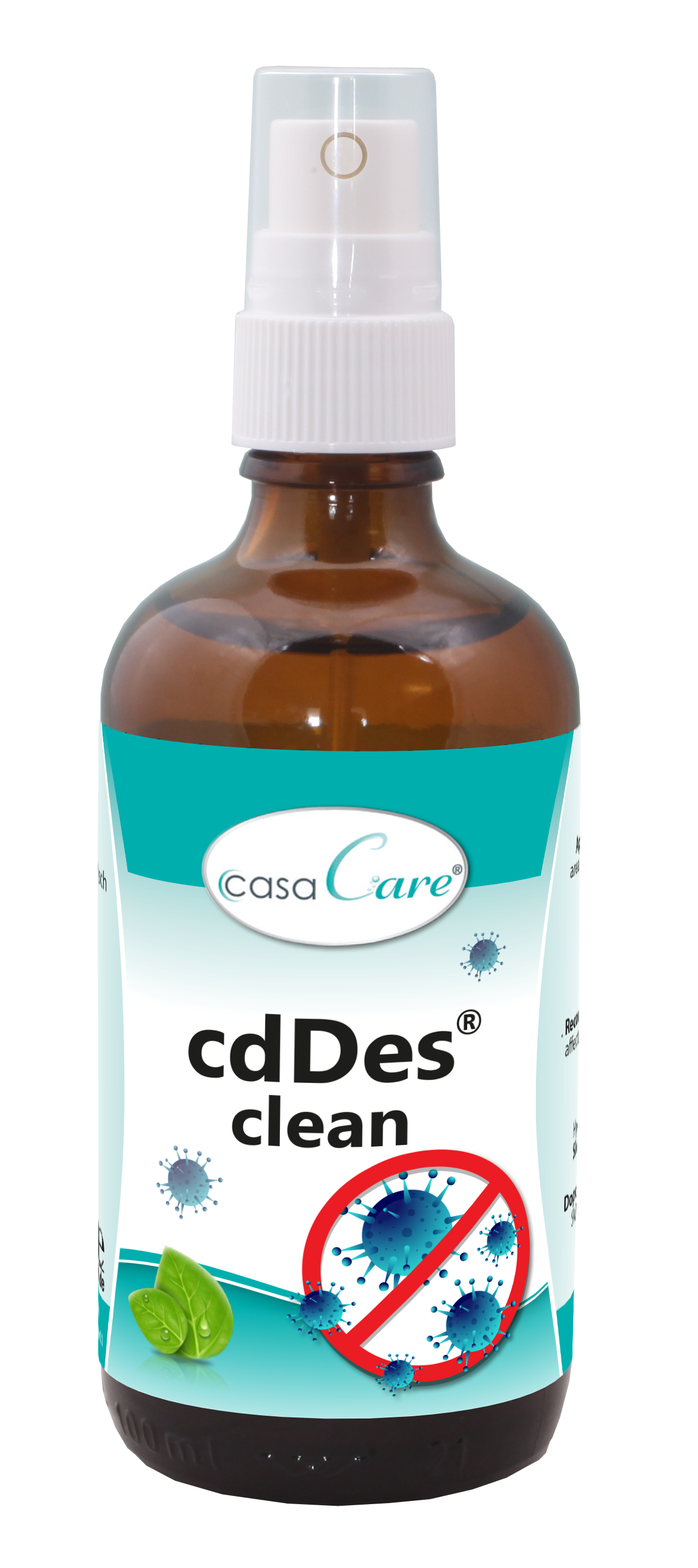 casaCare cdDes clean 100 ml avec Tête de Pulvérisation