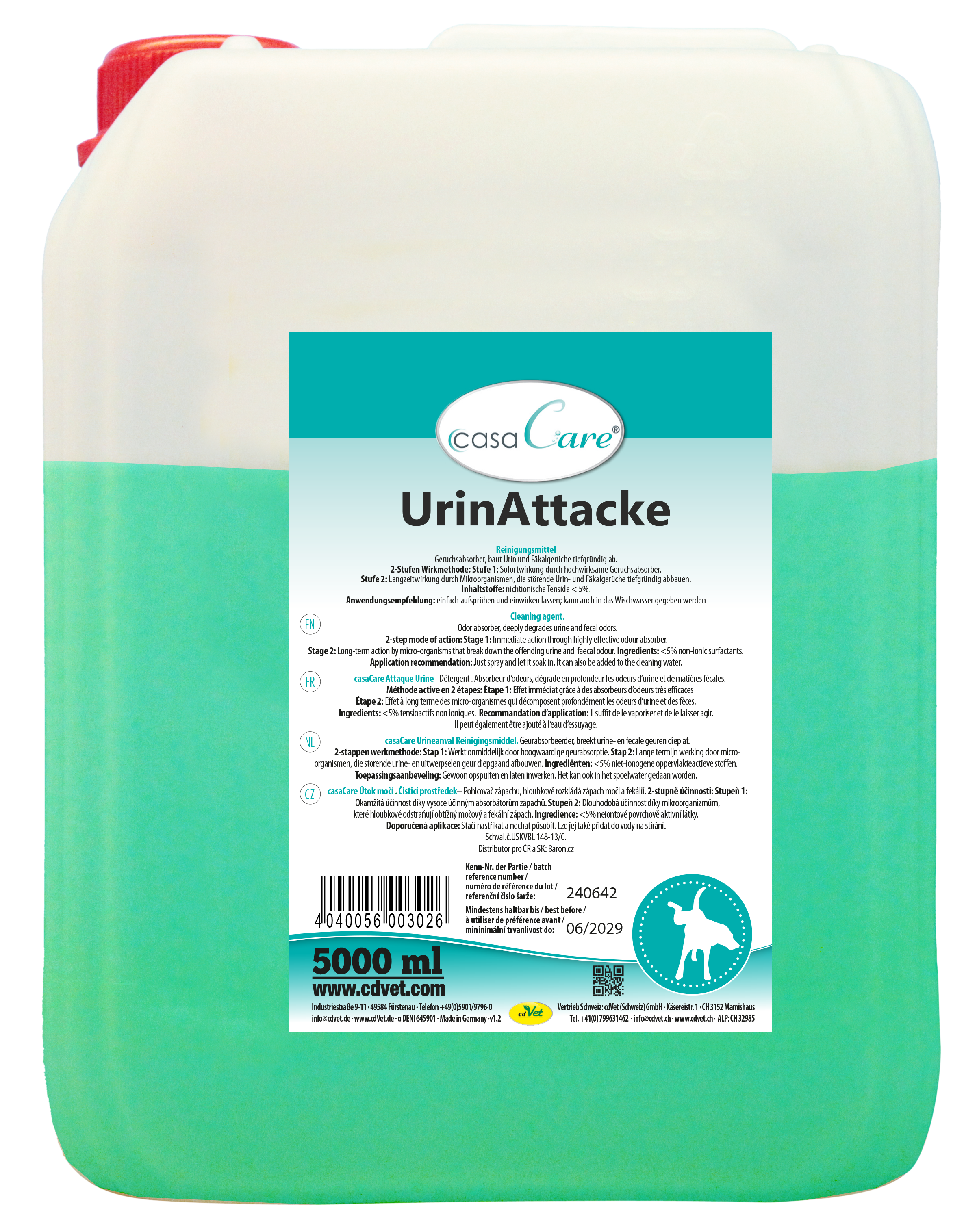casaCare Attaque d'urine 5 L