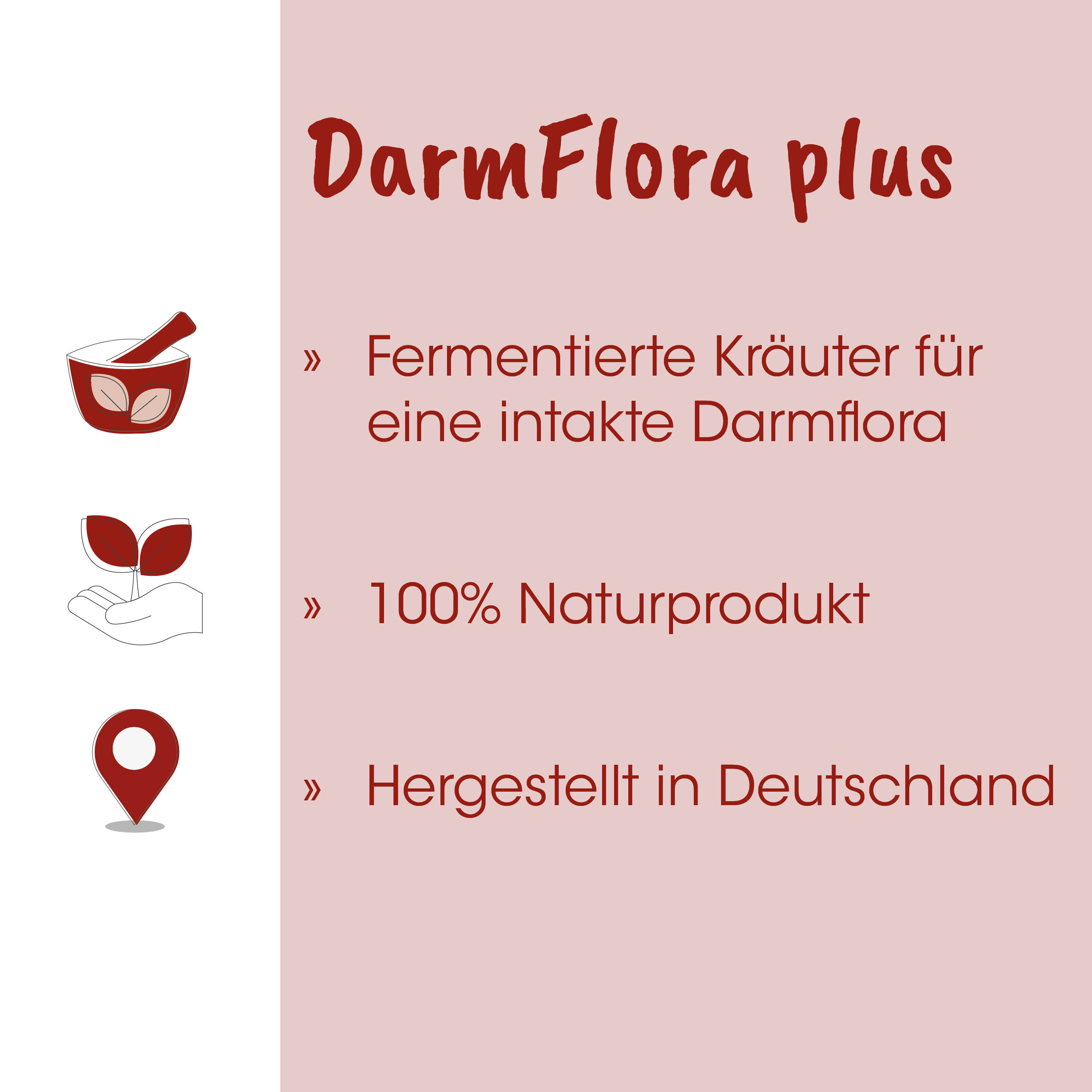 Fermentierte Kräuter, Darmflora, Naturprodukt, Deutschland hergestellt, Probiotisch