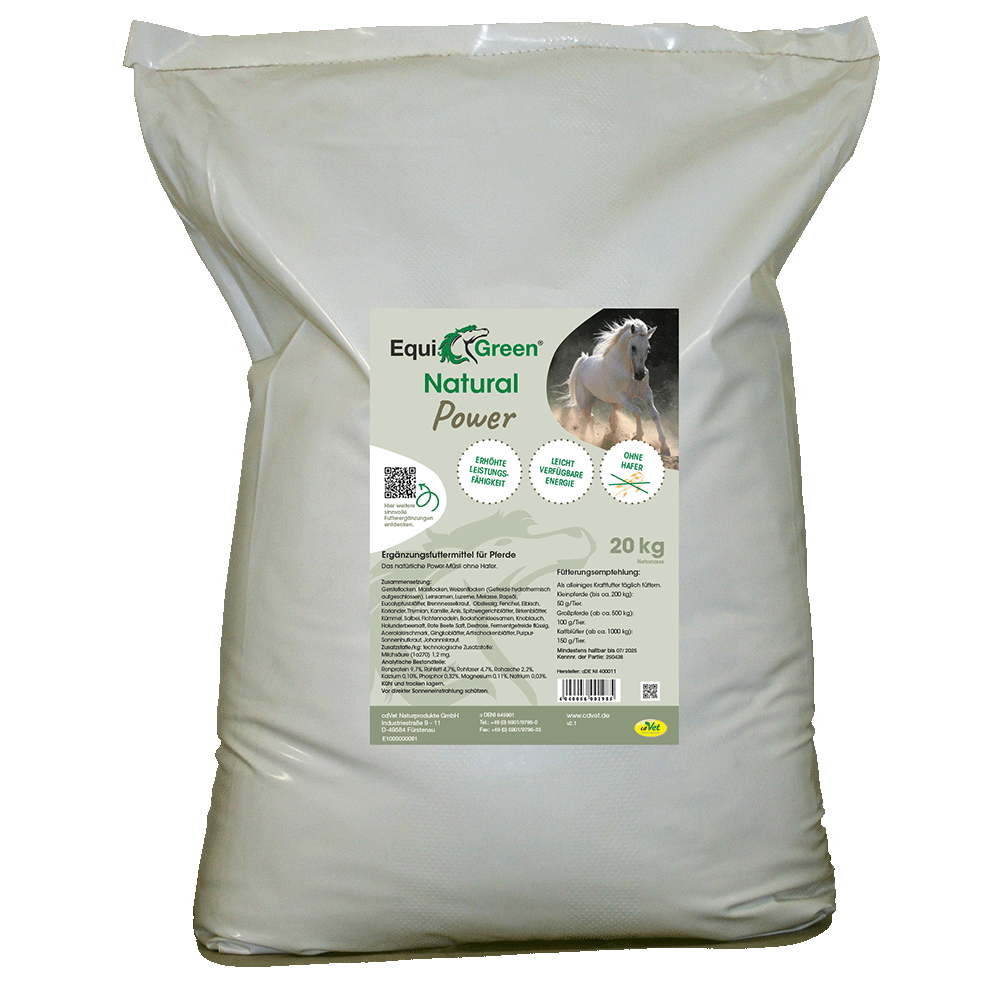EquiGreen Force naturelle sans avoine 20kg