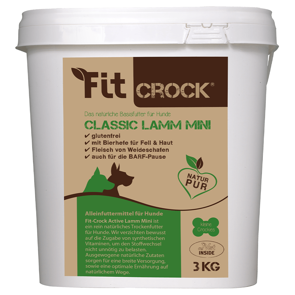 Fit-Crock Classique Agneau Mini 3 kg