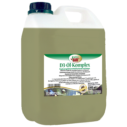 herbaBARF D3-Huile-Complexe 2,5 L
