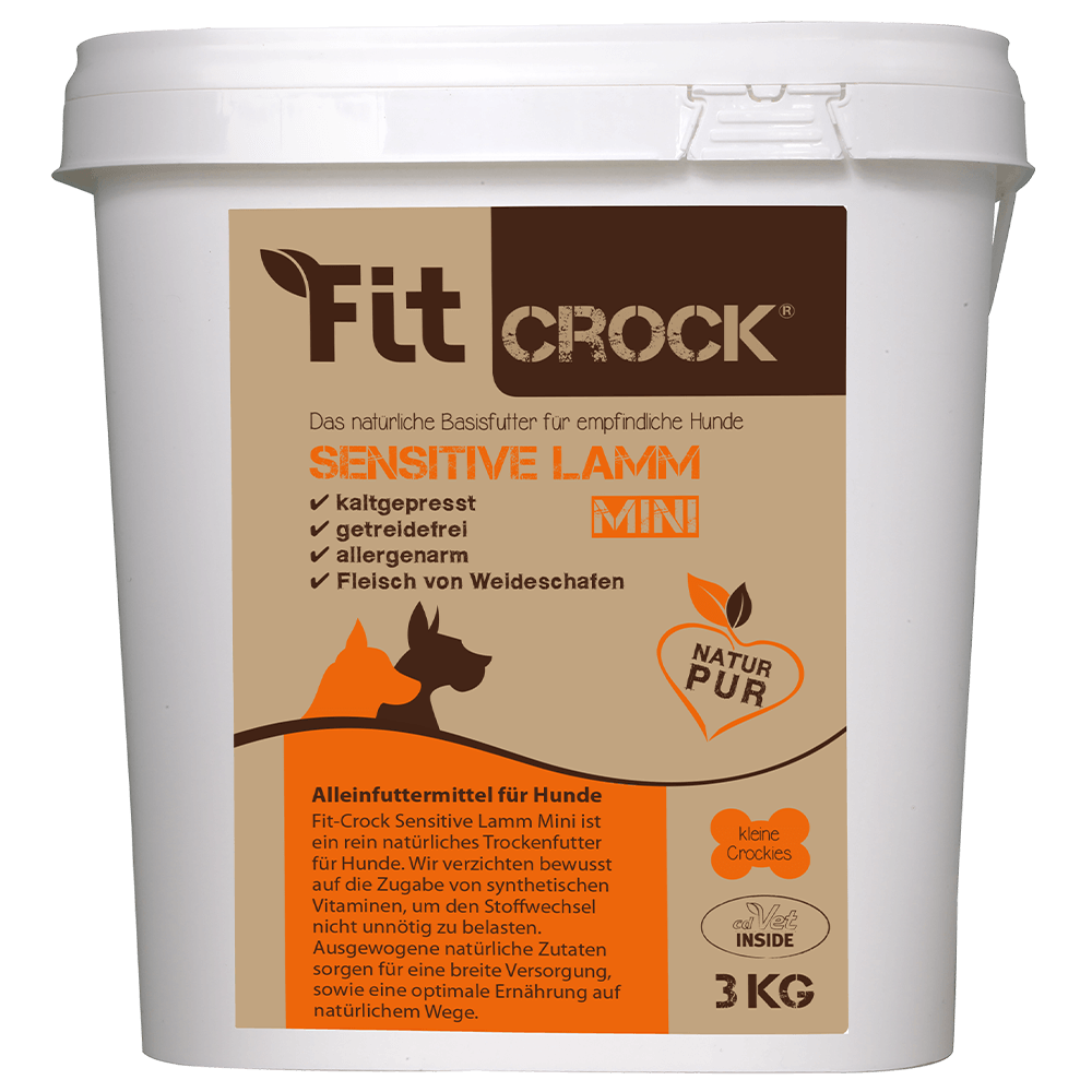 Fit-Crock Sensitive Agneau Mini 3 kg
