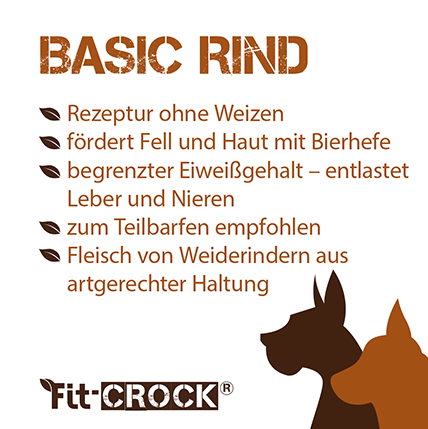 Fit-Crock Basic  Bœuf Maxi 3 kg