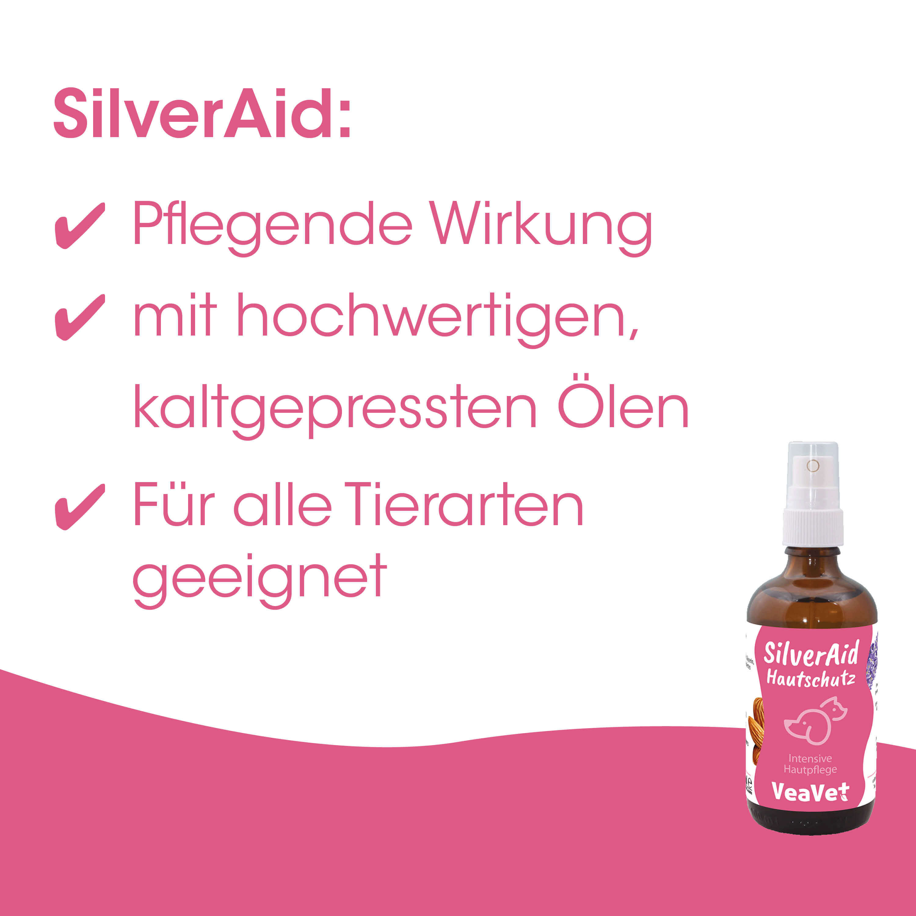 Hautschutz, Sprüher, Flasche, Körpereigene Pflege, rosa Design