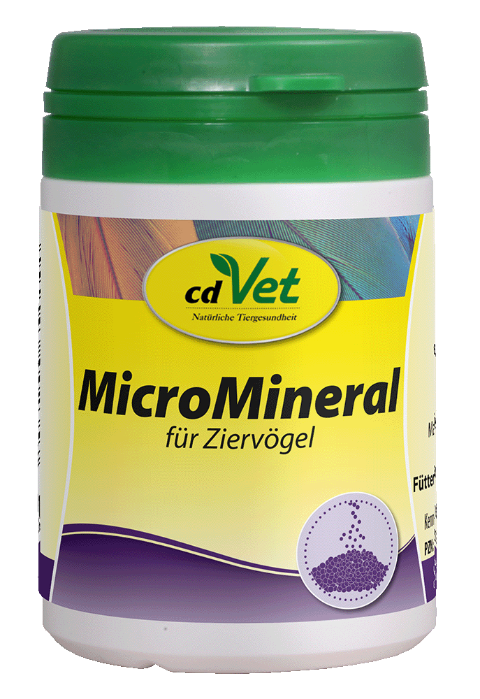 MicroMineral, Ziervögel, Tierfutter, Kleiner Futtersamt, Mineralfutter
