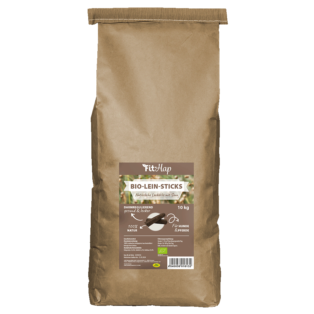 Fit-Hap Sticks de Lin Bio 10 kg