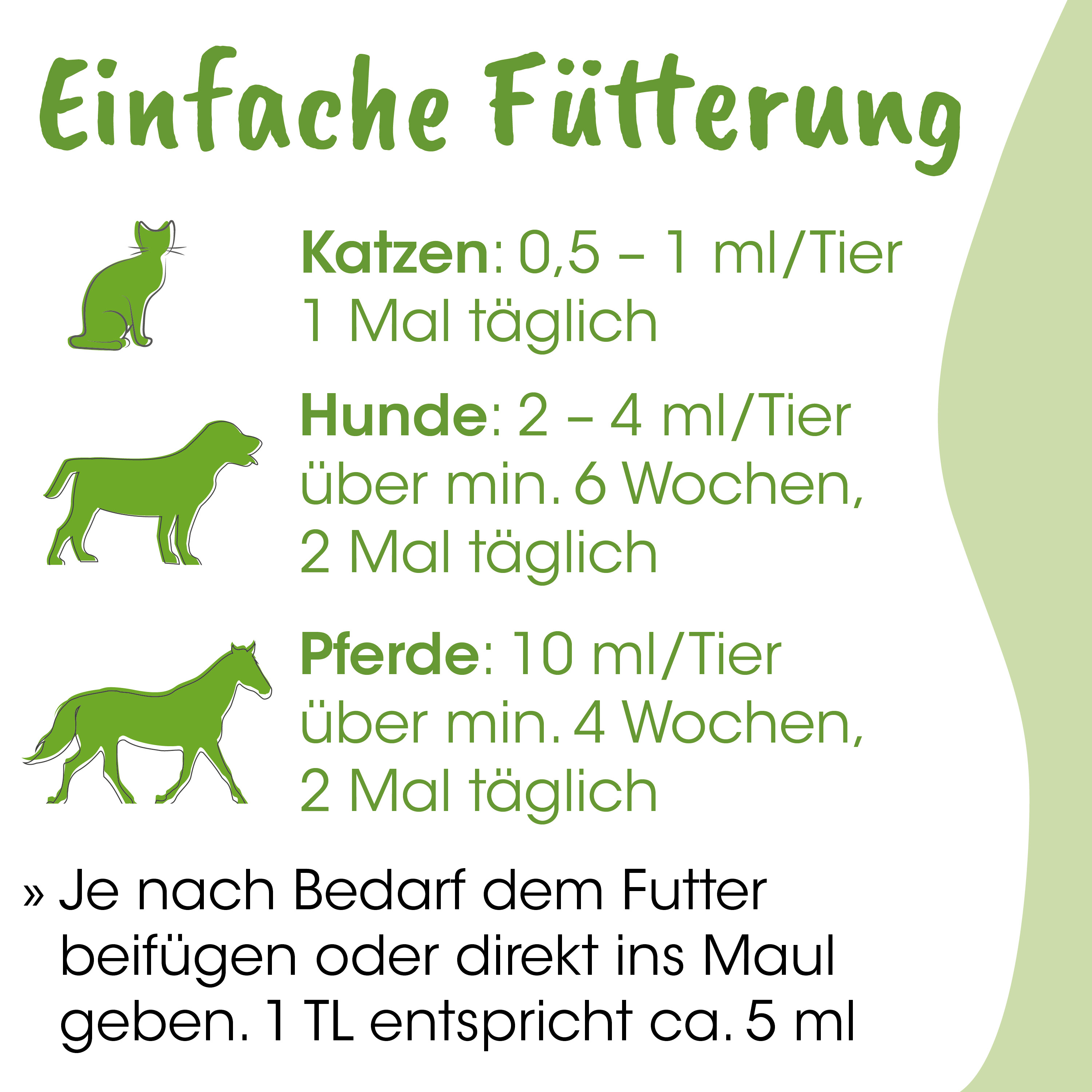 Katzenfutter, Tierfutter, Futterangaben, Tierbedarf, Futtermenge