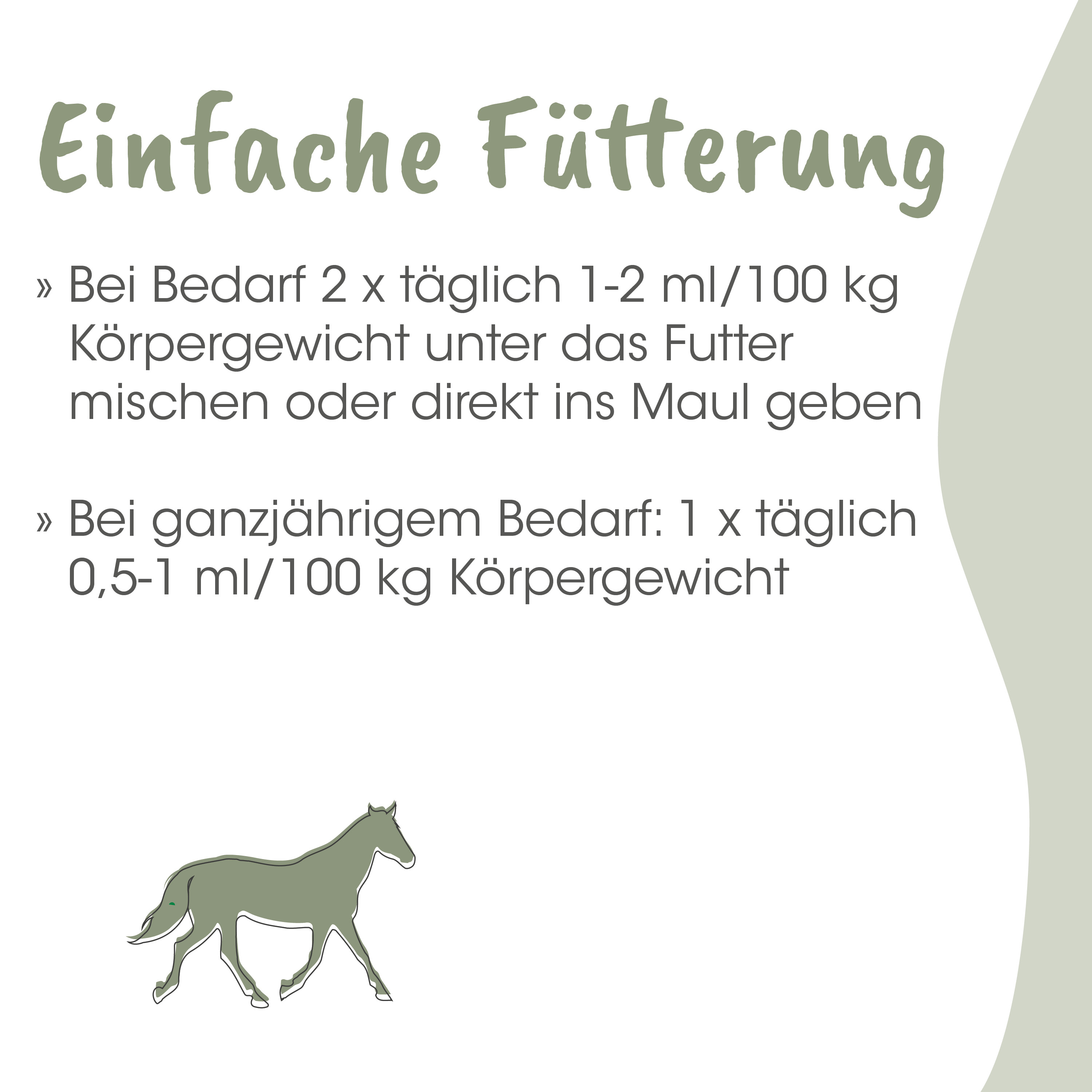 Pferd, Illustration, Grün, Futter, Tipps