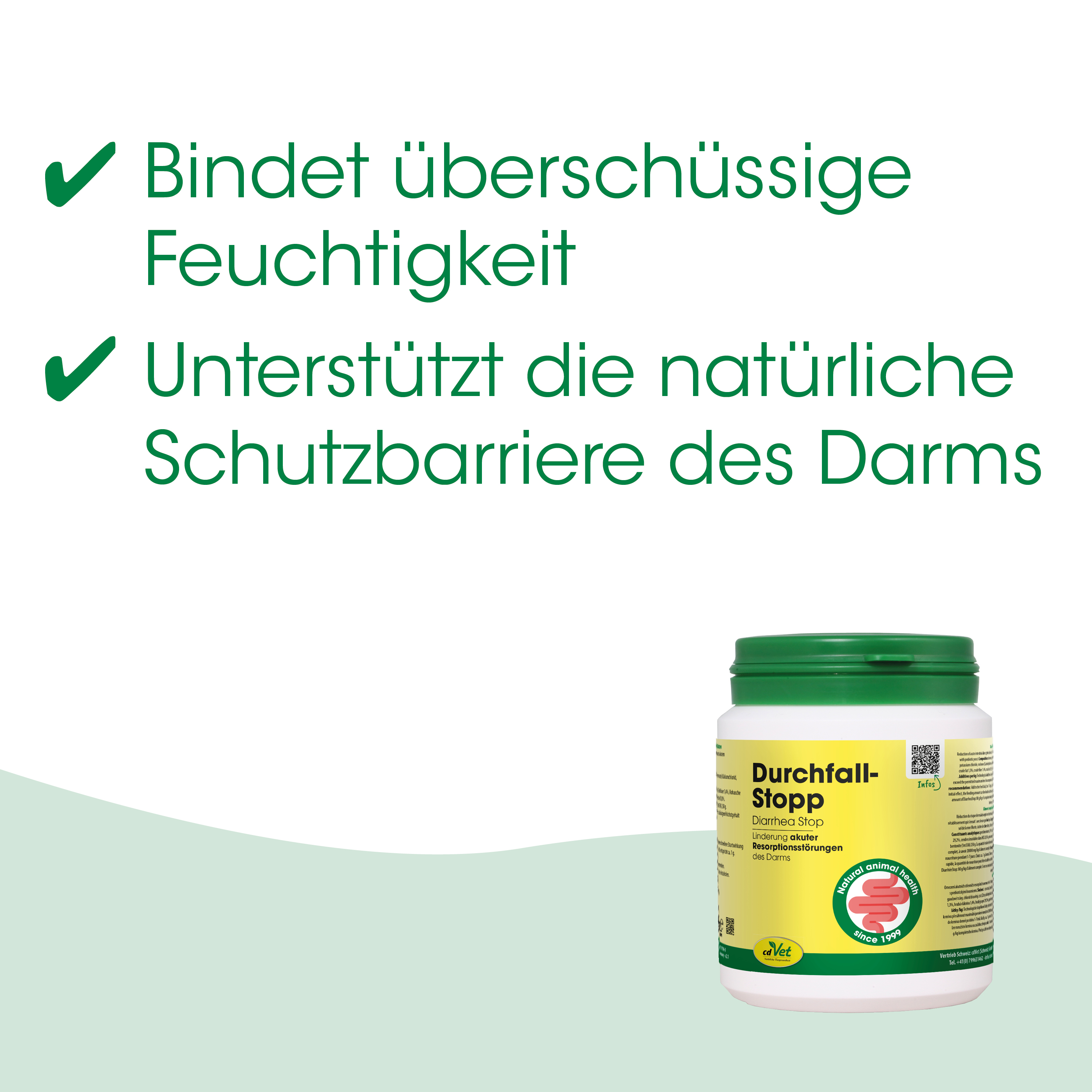 Durchfallstopp, Diarrhoe-Hilfe, Tierärztliches Medikat, Durchfallmittel, Kotabfluss?